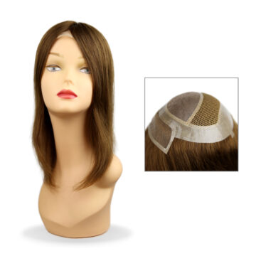 14" Mono Top Lace Front Piece 7.5"x7" (BHHP002)